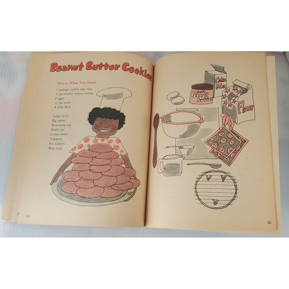 Vintage The Great Treat Cook Book for Boys and Girls Easy to Read 1975 Kids 70s - Picture 9 of 10